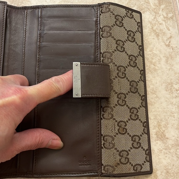Gucci monogram wallet - Picture 5 of 13